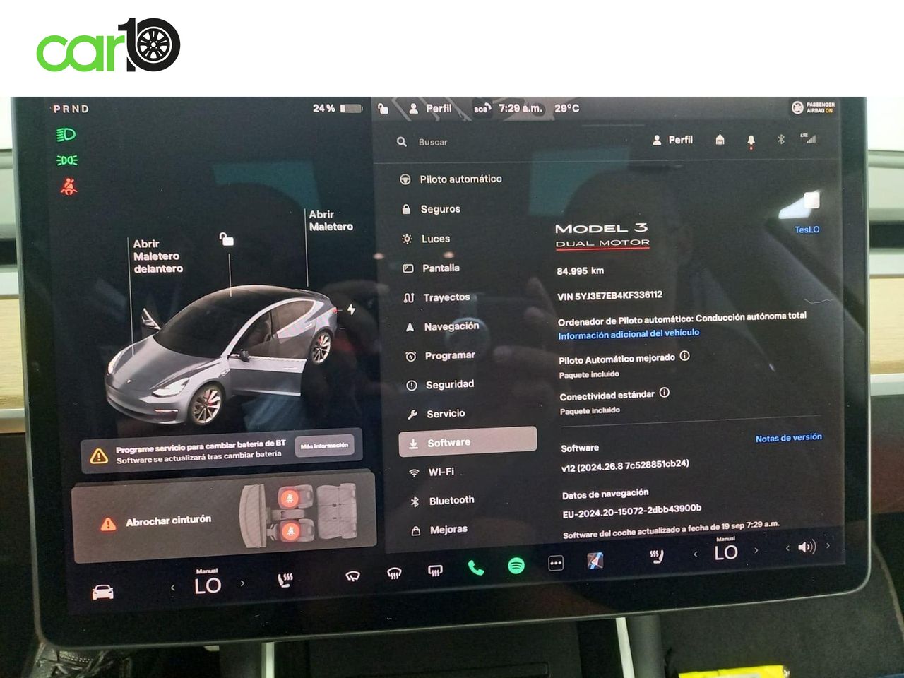 TESLA MODEL 3 75 KWH PERFORMANCE DUAL MOTOR  - Foto 30