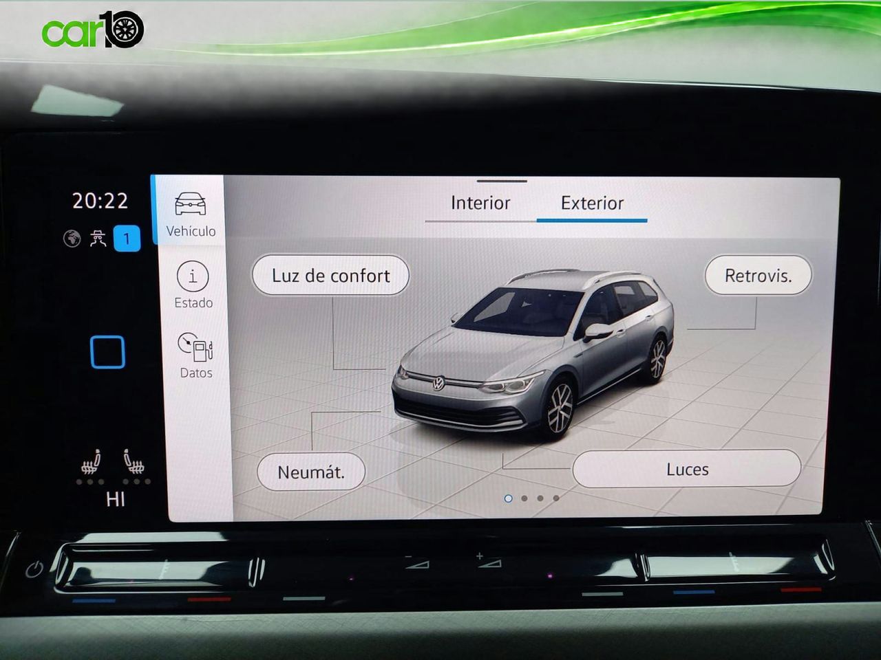 VOLKSWAGEN GOLF VARIANT VIII 1.0 ETSI 81KW DSG LIF  - Foto 10