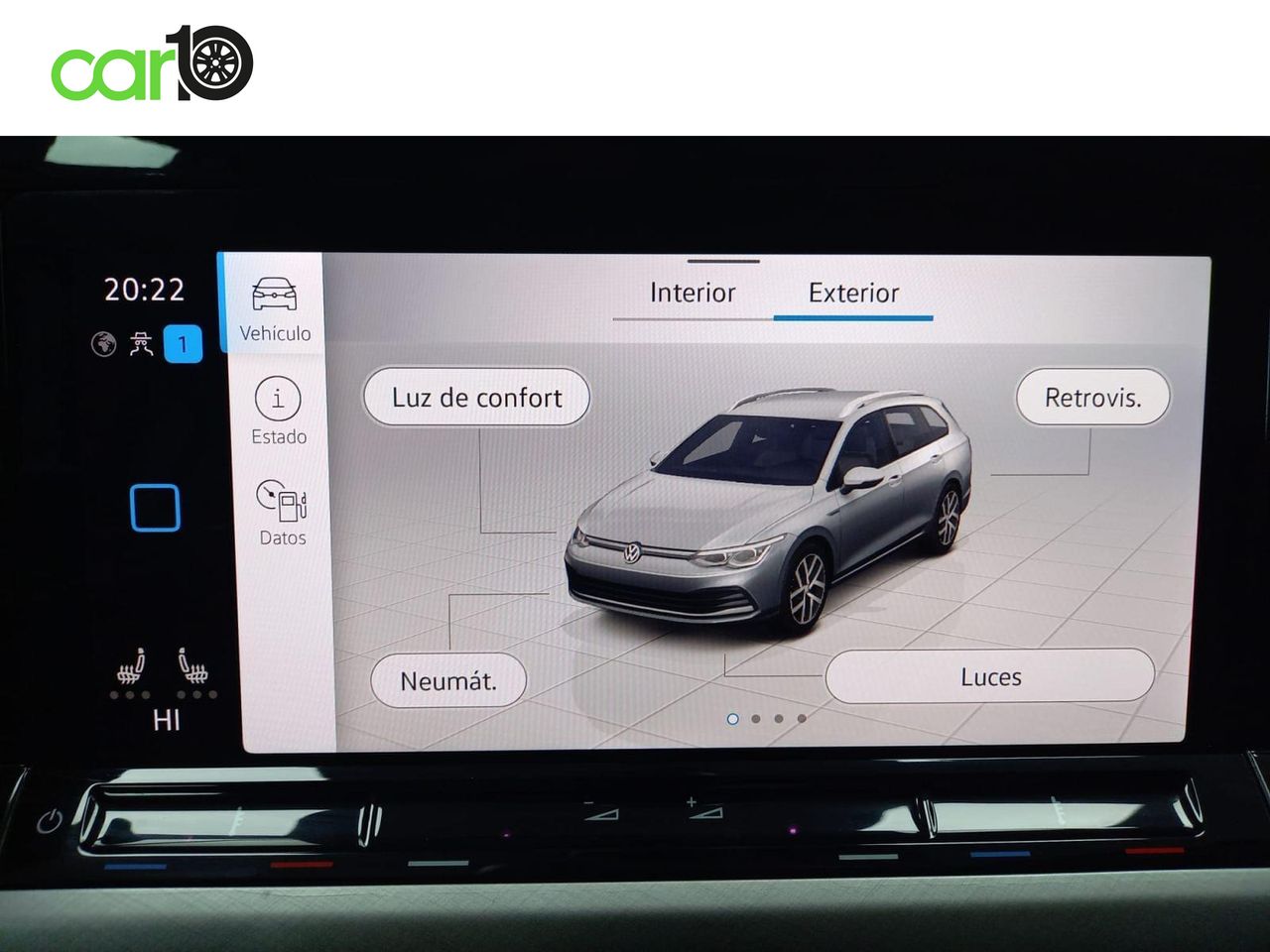 VOLKSWAGEN GOLF VARIANT VIII 1.0 ETSI 81KW DSG LIF  - Foto 9