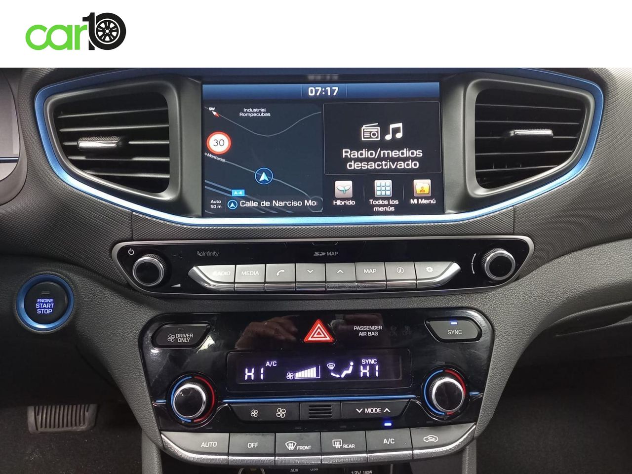 HYUNDAI IONIQ 1.6 GDI HEV TECNO DCT  - Foto 8