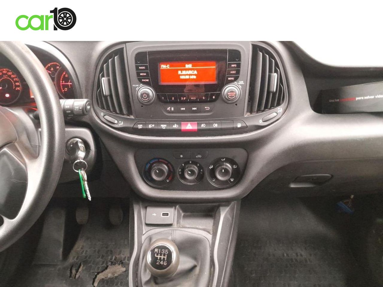 FIAT DOBLÓ CARGO BASE PLUS 1.4 TJET 89KW GNC  - Foto 7