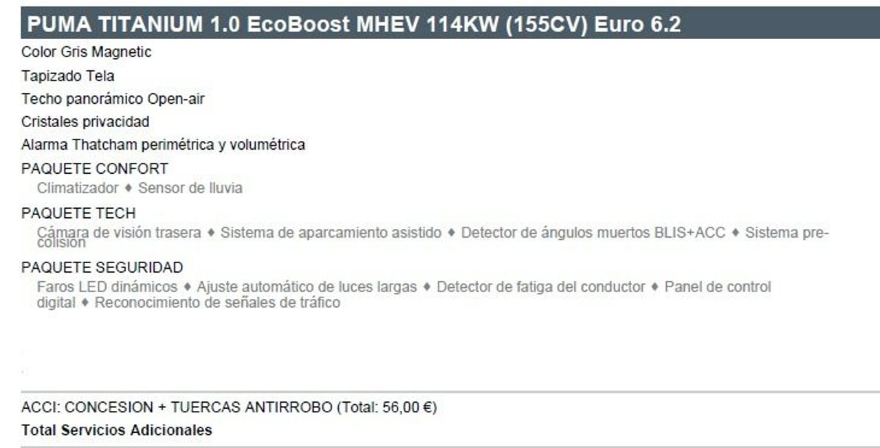 Ford Puma 1.0 EcoBoost 155cv Titanium X MHEV  - Foto 24