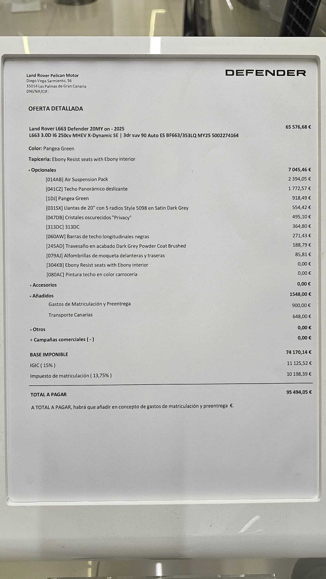 Land-Rover Defender 90 3.0D 250CV X-Dynamic SE  - Foto 2