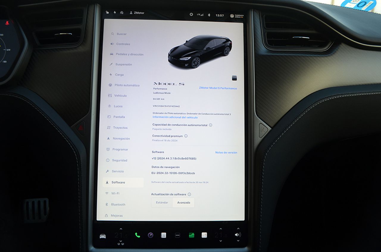 Tesla Model  S Performance Ludicrous 815cv - Foto 51