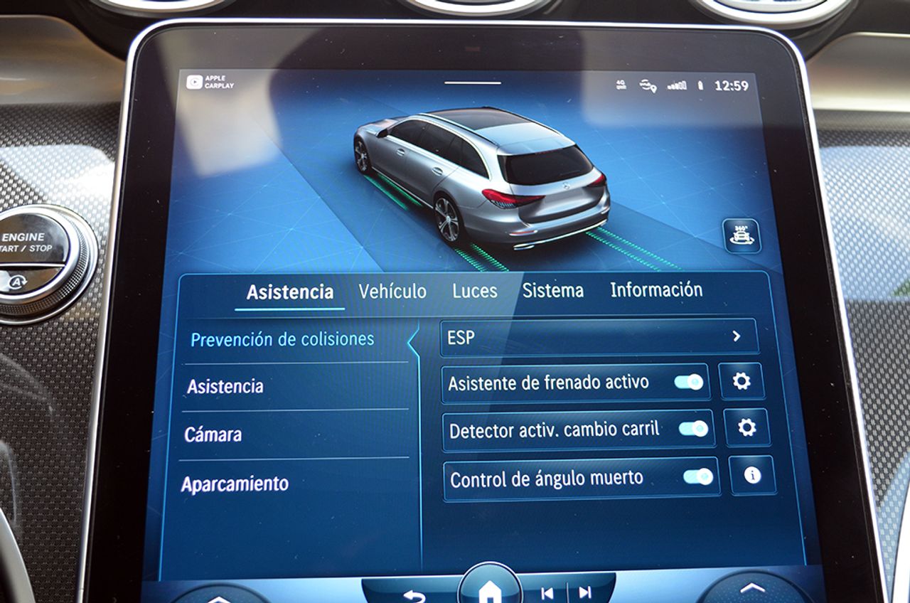 Mercedes Clase C C 220 d Estate MHEV 200cv 9G-Tronic AMG - Foto 48