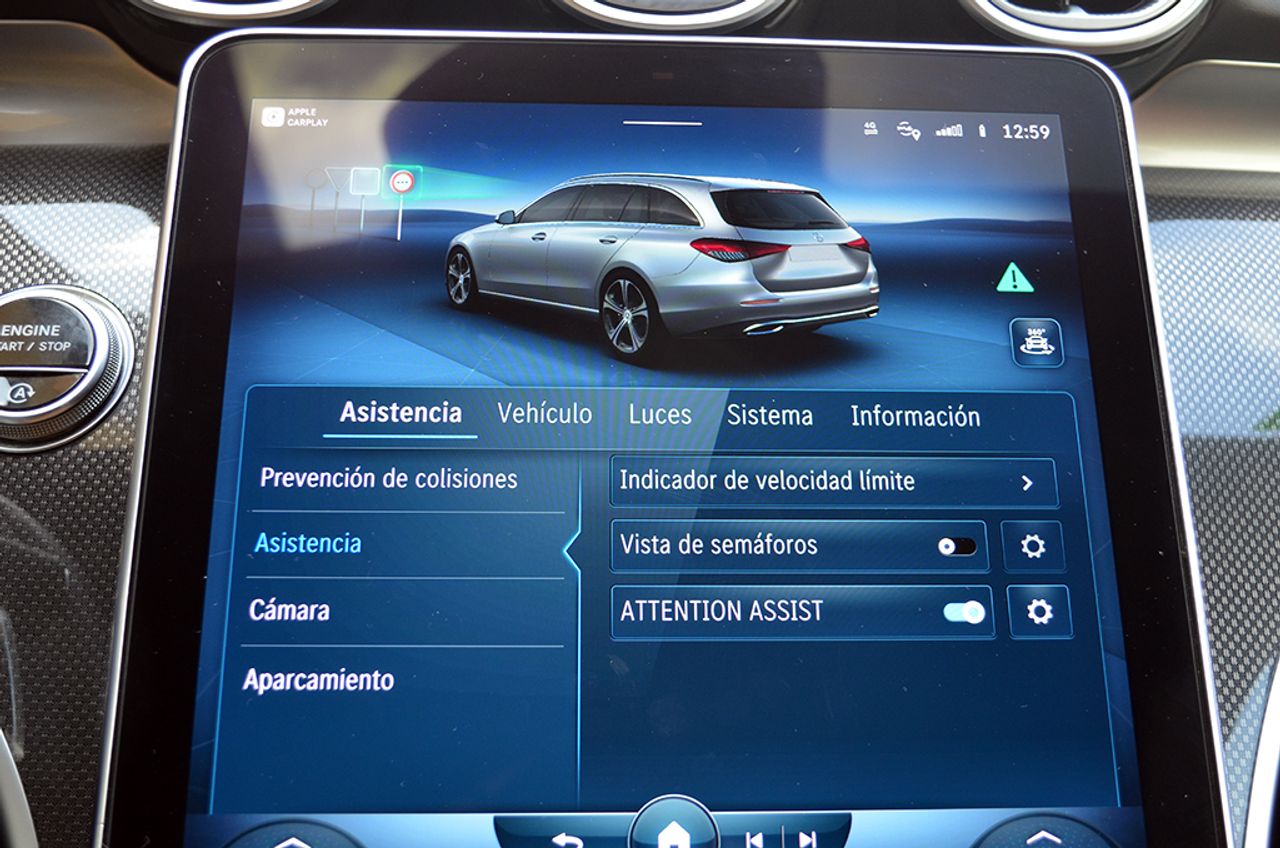 Mercedes Clase C C 220 d Estate MHEV 200cv 9G-Tronic AMG - Foto 49