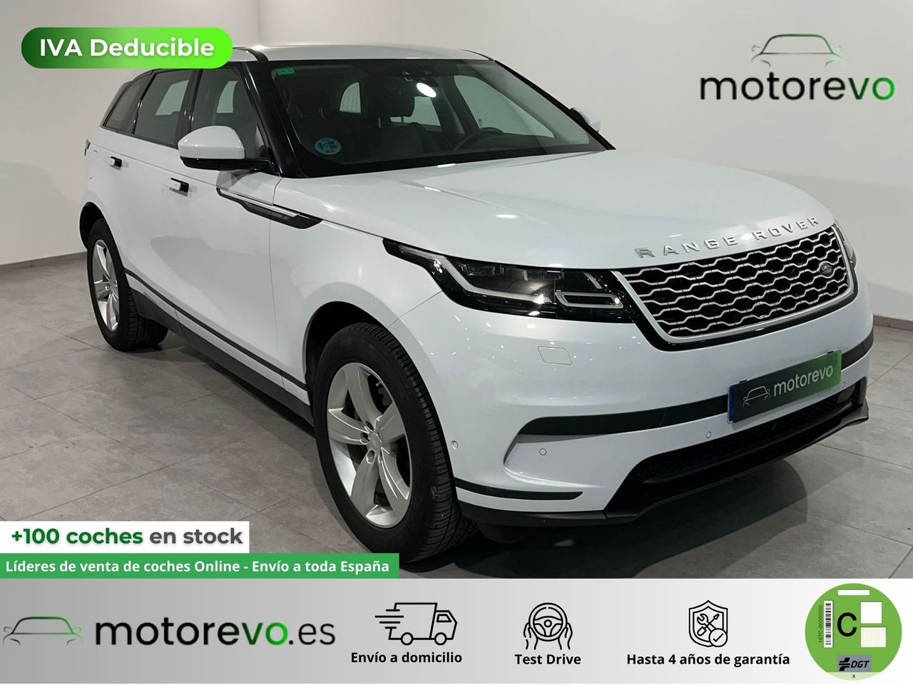 Land rover range rover velar blanco  de segunda mano - land-rover range rover velar 2019 /