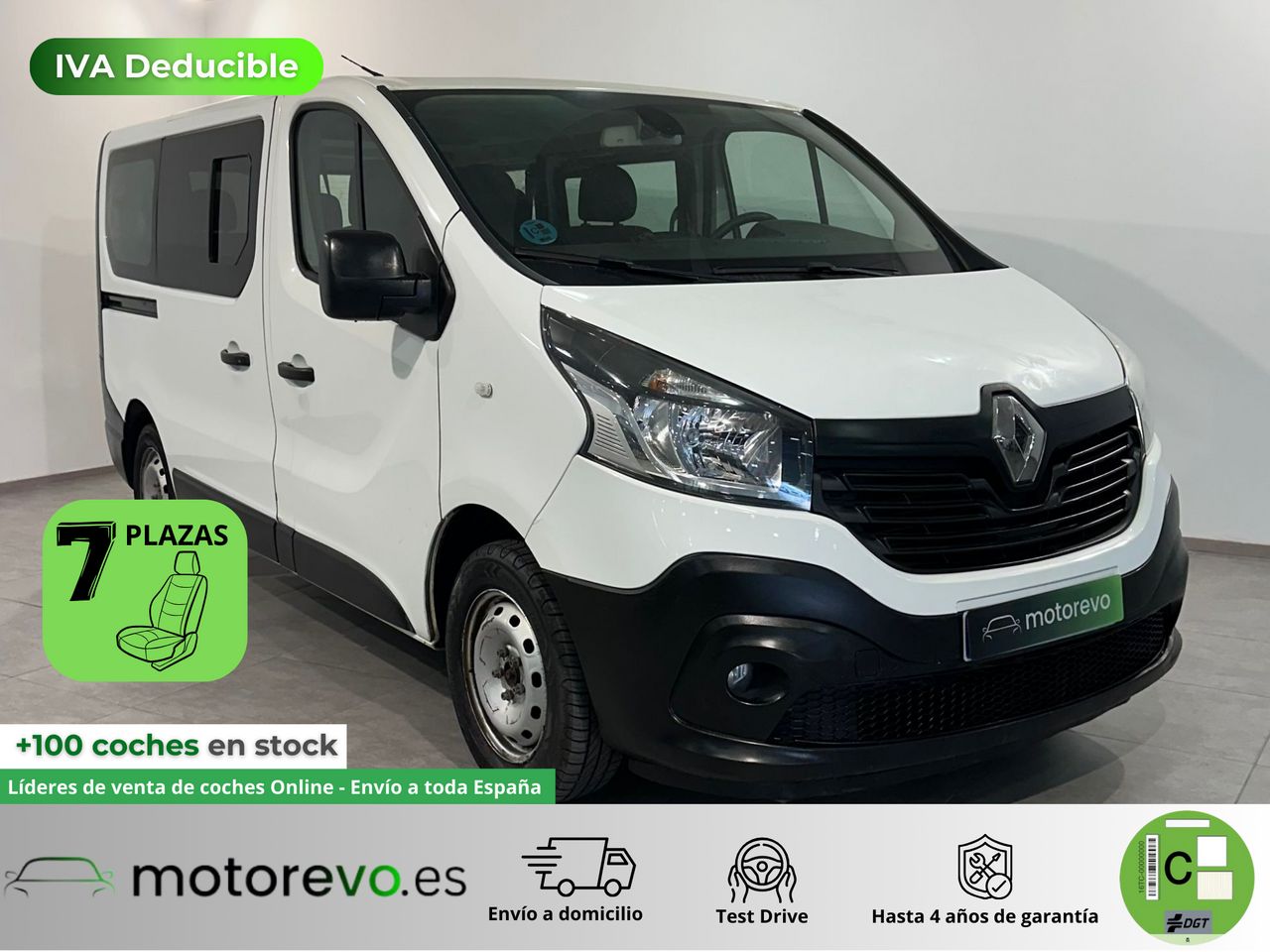 Renault trafic 2022  de segunda mano - renault trafic combi 2020 /