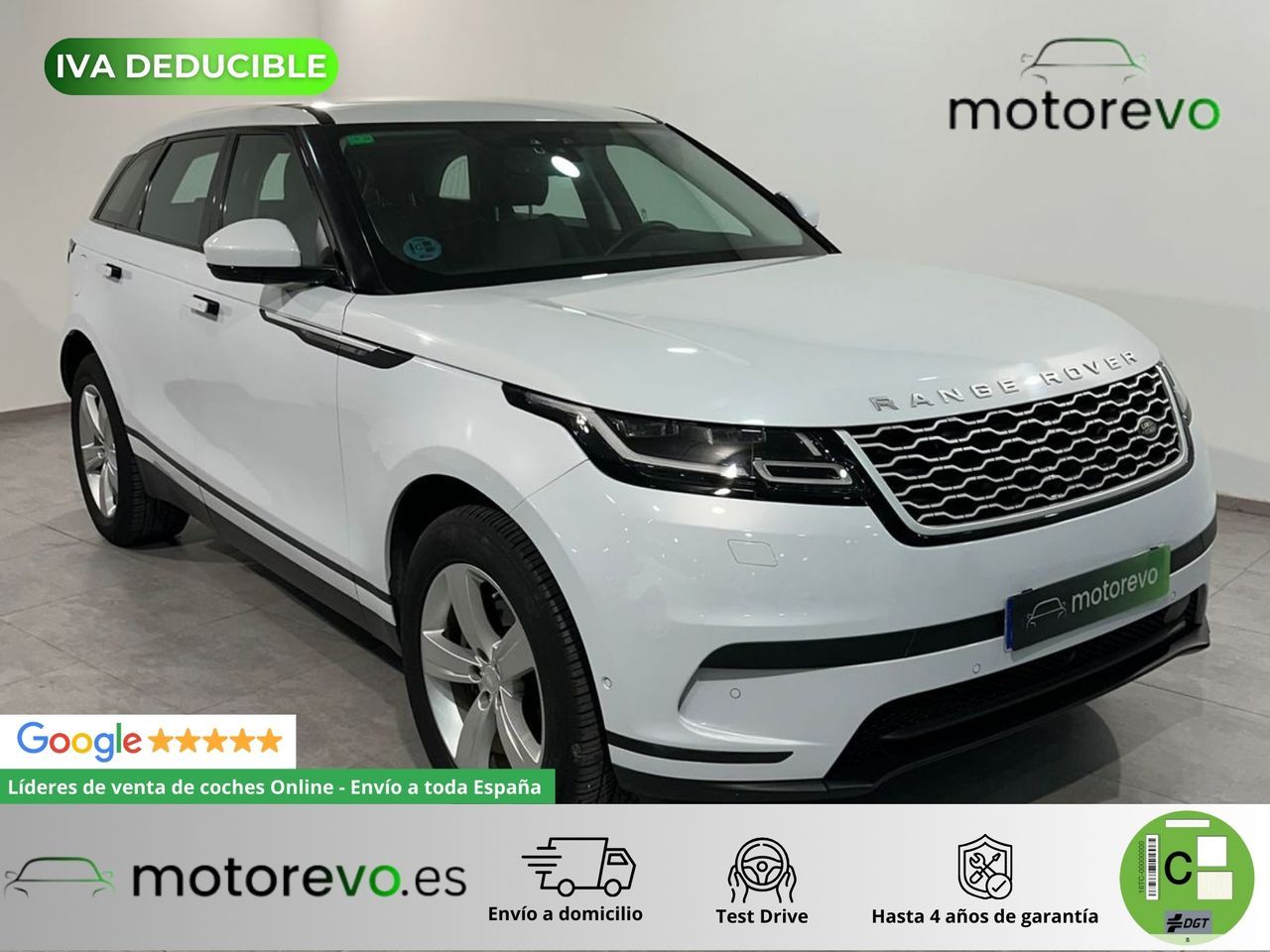 Land rover range rover velar blanco  de segunda mano - land-rover range rover velar 2019 /