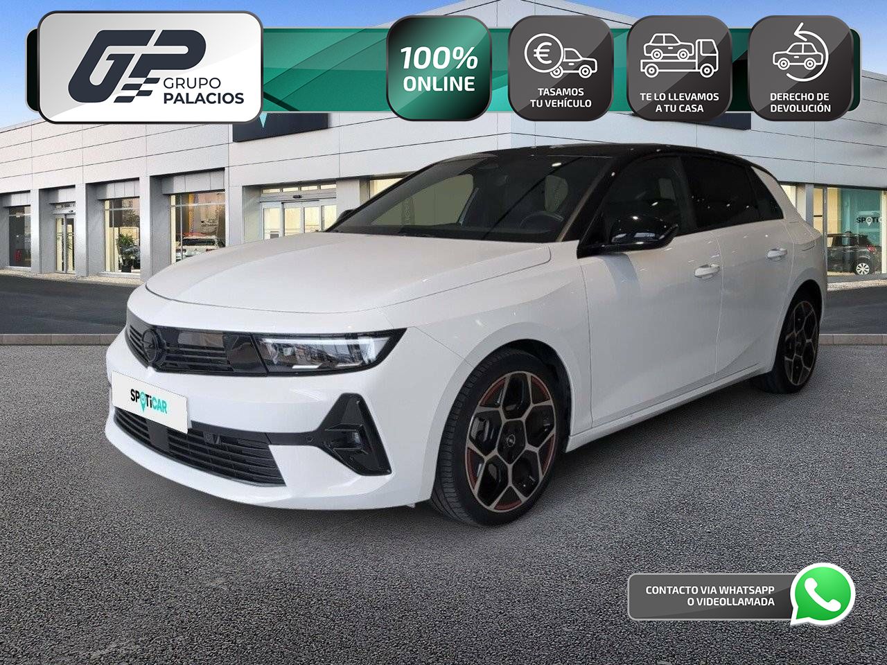 Opel astra hibrido  de segunda mano - opel astra 2023 /