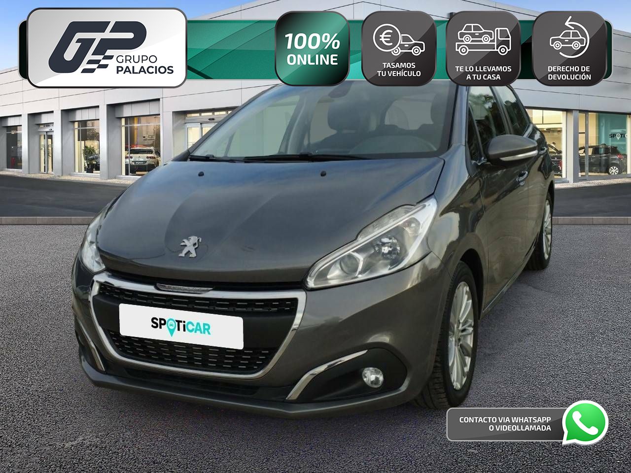 Peugeot 208 cambio manual  de segunda mano - peugeot 208 2018 /