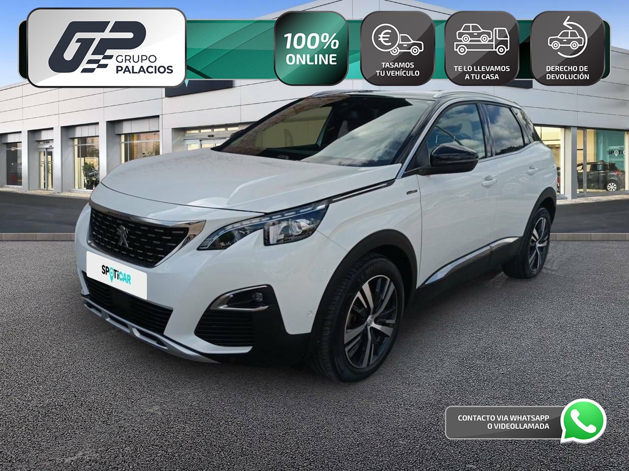 Peugeot 3008 2019 con voz  de segunda mano - peugeot 3008 2018 /