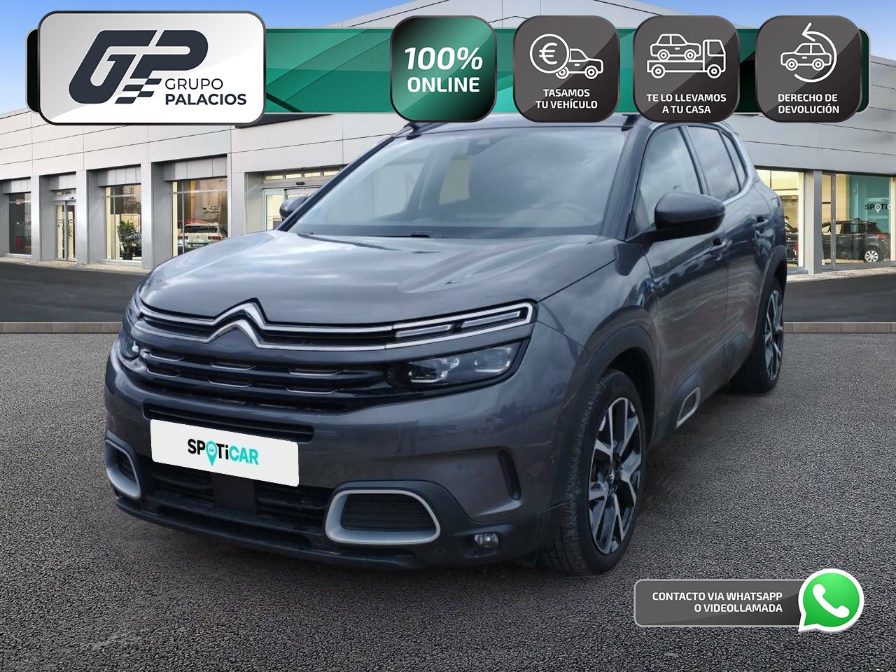 Citroen c5 aircross 2020 80000km  de segunda mano - citroën c5 aircross 2020 /