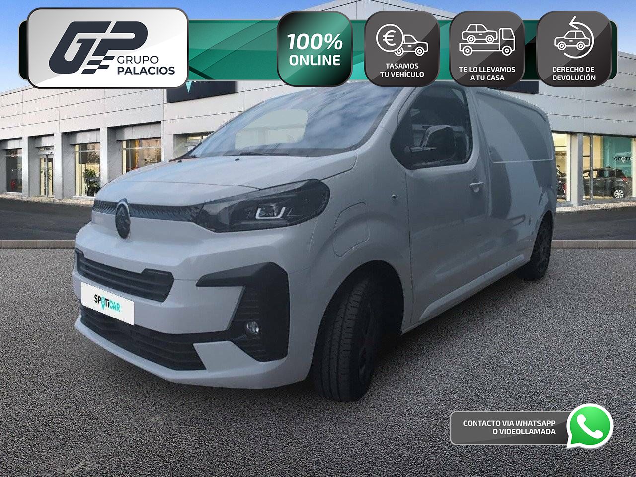 Citroen jumpy blanco  de segunda mano - citroën jumpy 2024 /