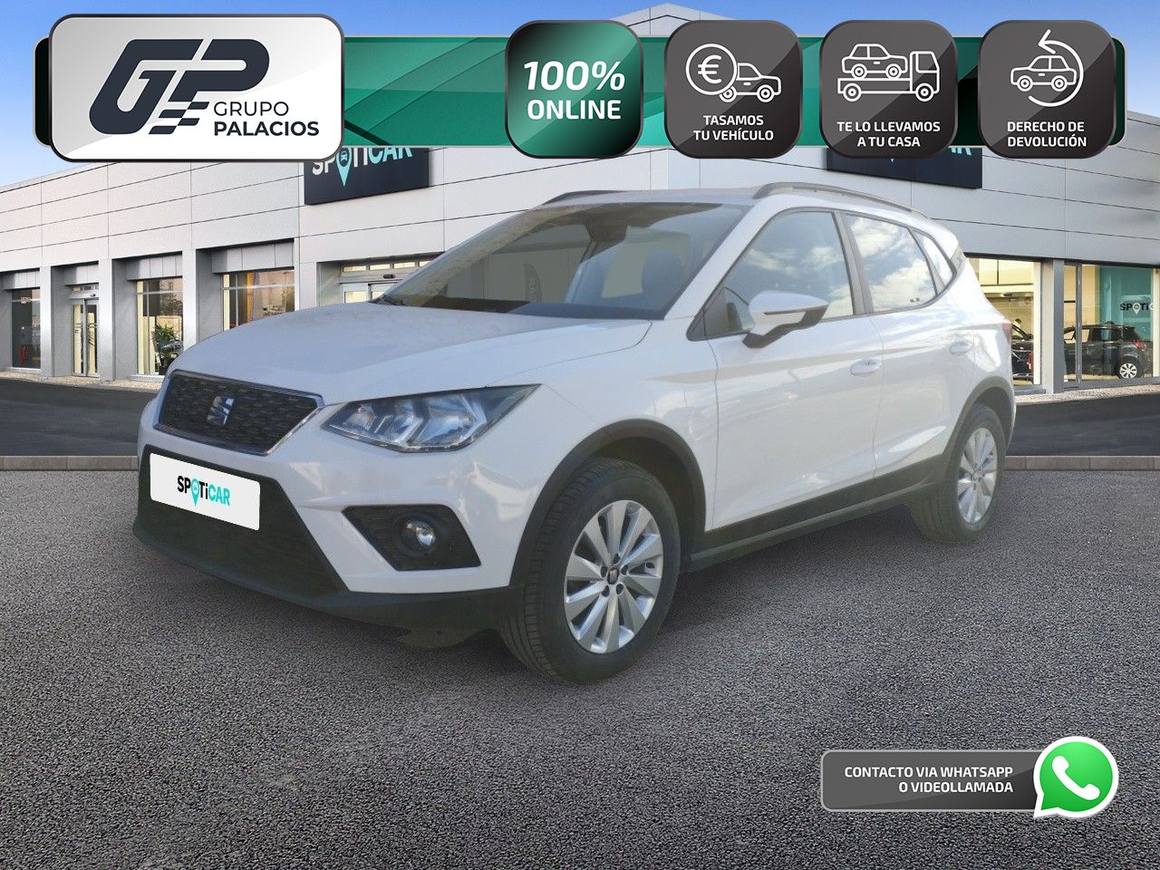 Jeep compass con ano de matriculacion 2018  de segunda mano - seat arona 2018 /
