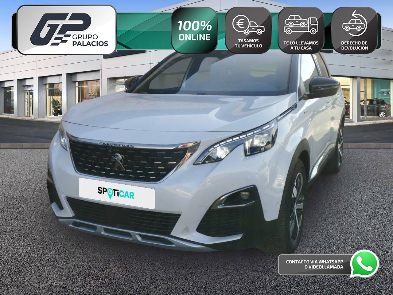 Peugeot 3008 2019 con voz  de segunda mano - peugeot 3008 2019 /