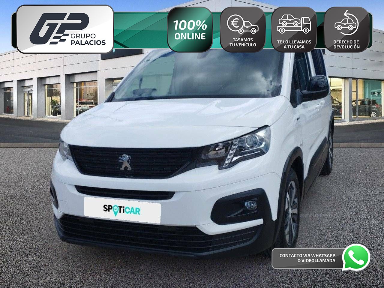 Lancia  de segunda mano - peugeot rifter 2019 /