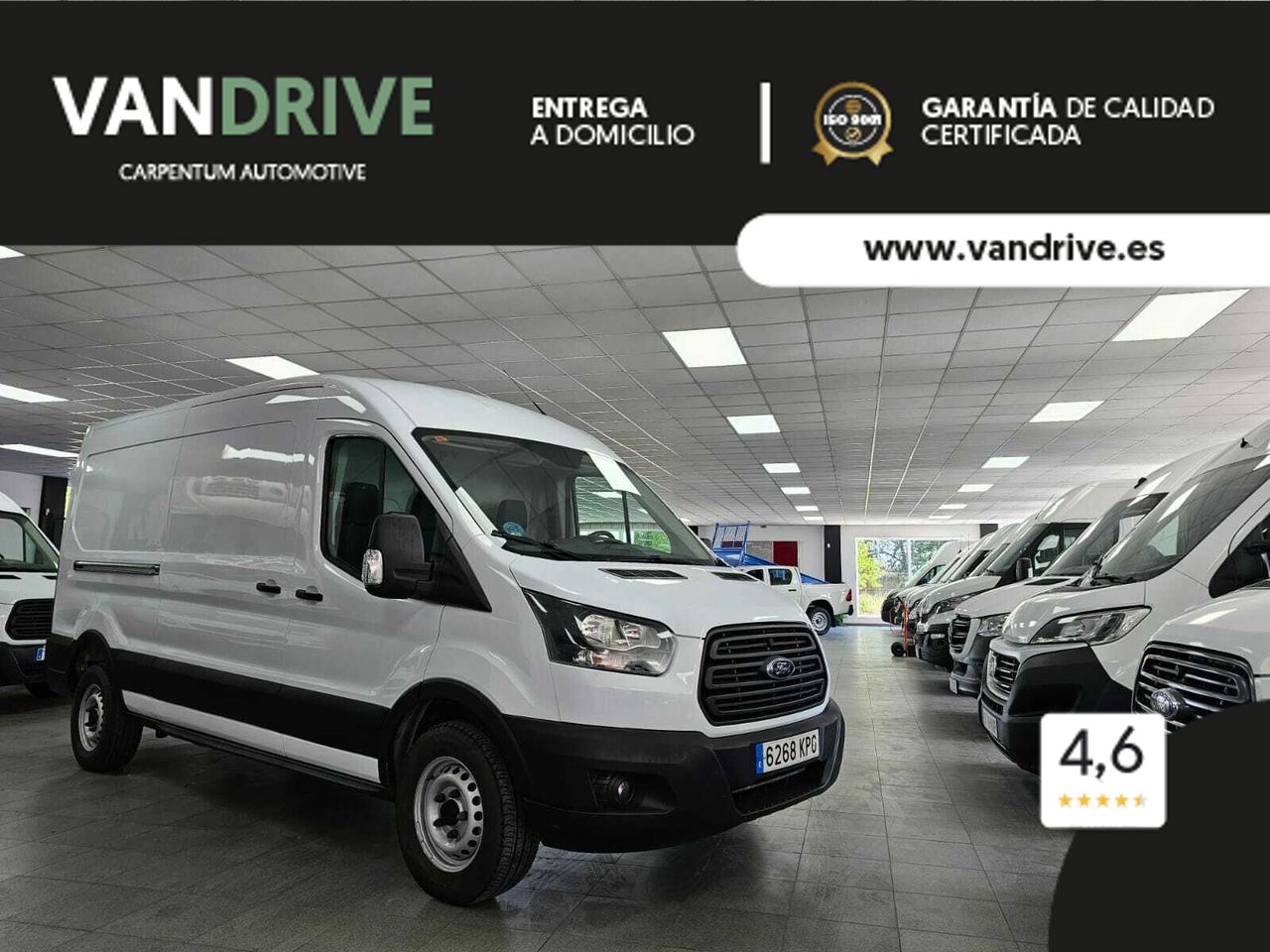 foto de ford transit custom 2018 de segunda mano