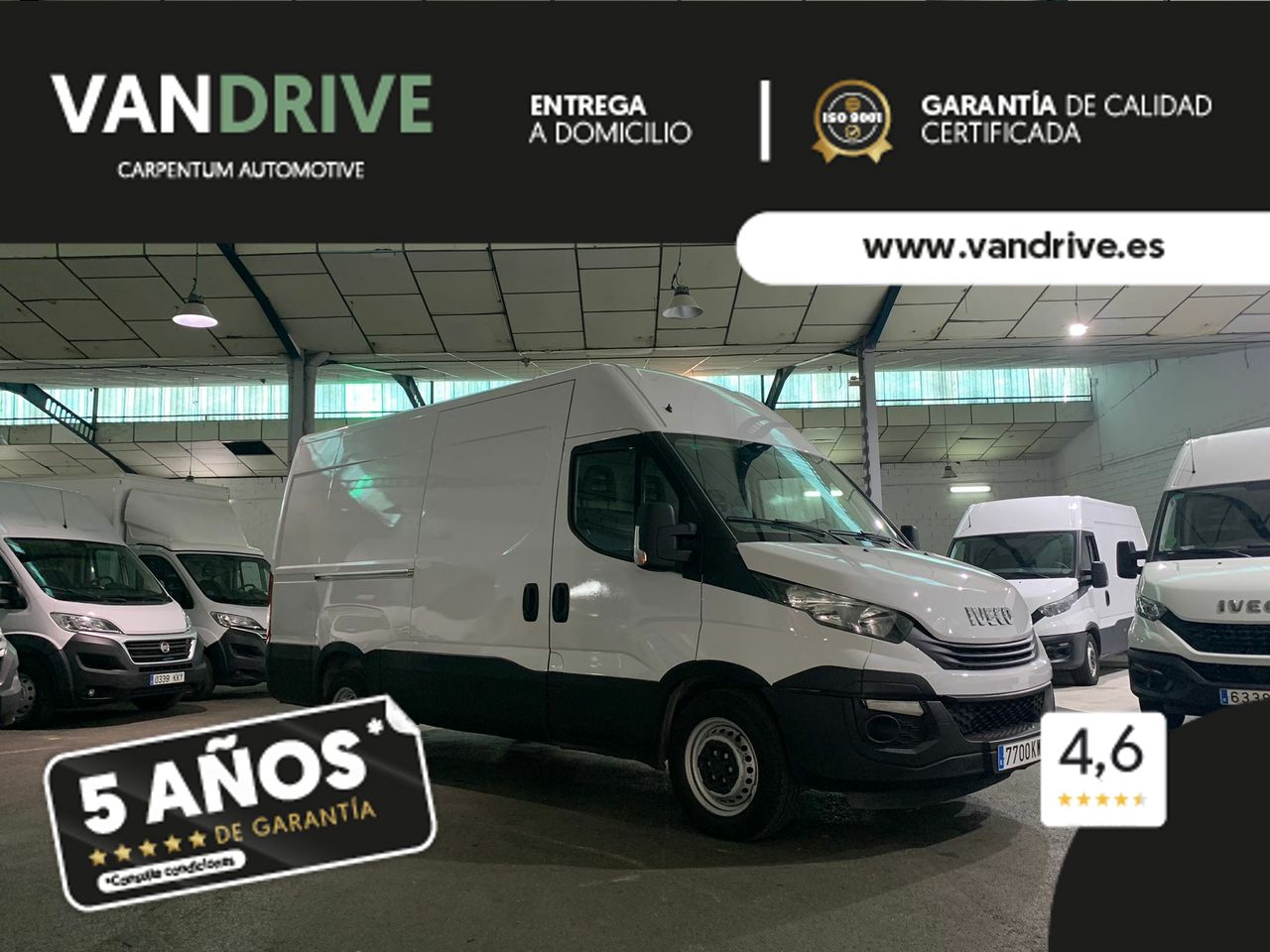 Renault kangoo combi 2017  de segunda mano - iveco daily 2019 /