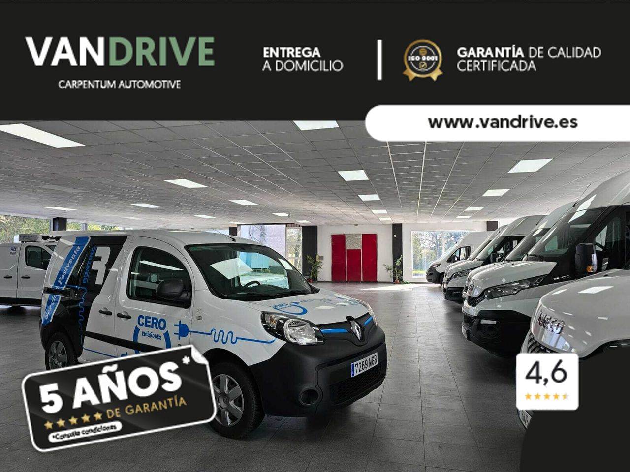 Ford transit 130cv  de segunda mano - renault kangoo 2016 /