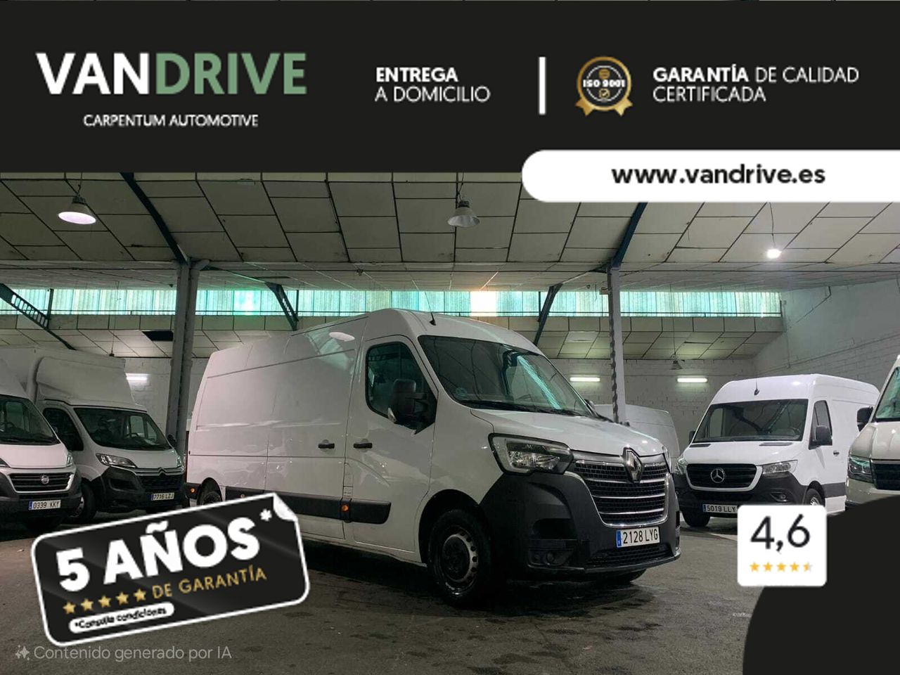 Ford transit caja 2022  de segunda mano - renault master furgon 2022 /