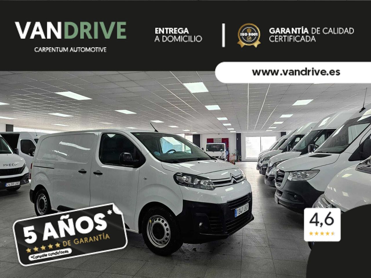 Citroen jumpy blanco  de segunda mano - citroën jumpy 2020 /