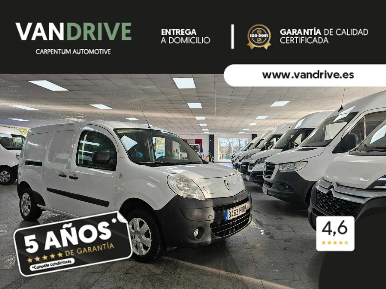 Renault kangoo 2 plazas  de segunda mano - renault kangoo 2013 /