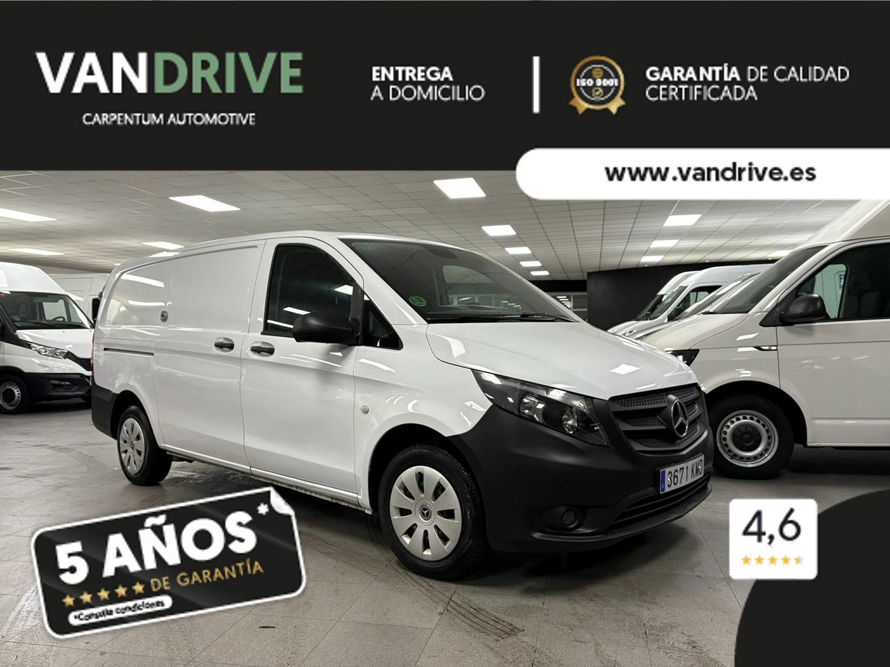 Camion trampilla elevadora  de segunda mano - mercedes vito 2018 /
