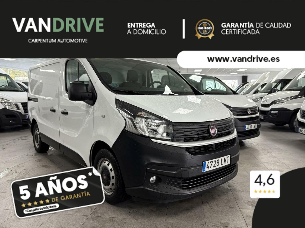 Camion trampilla elevadora  de segunda mano - fiat talento 2021 /