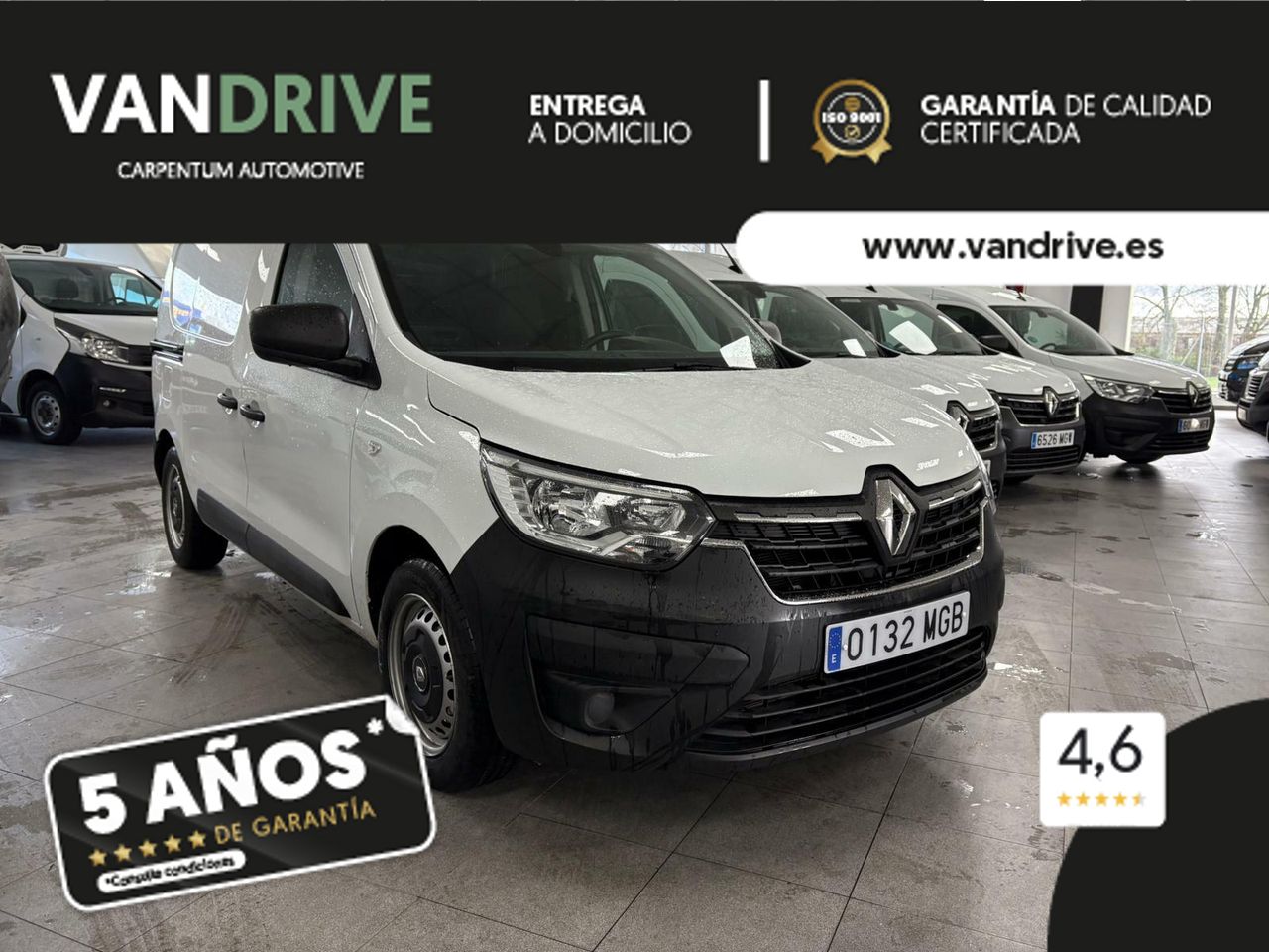 Camion trampilla elevadora  de segunda mano - renault kangoo 2023 /