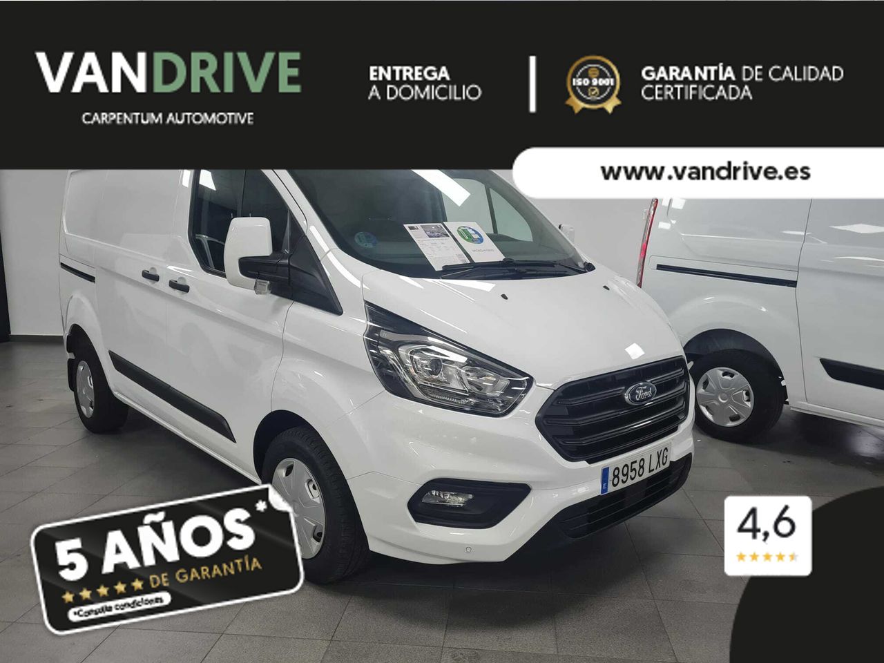 Ford transit custom  de segunda mano - ford transit custom 2022 /