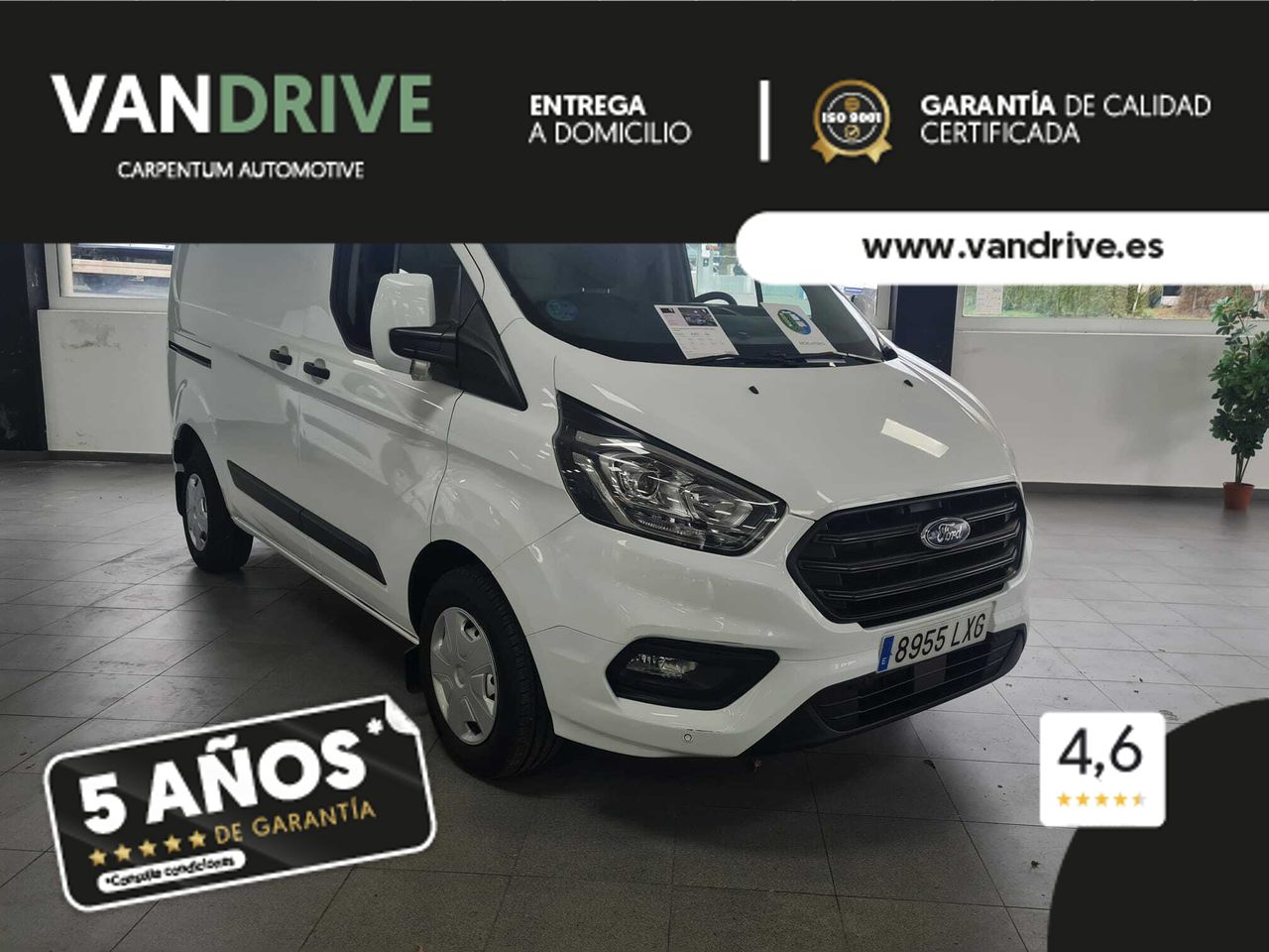 Ford transit custom  de segunda mano - ford transit custom 2022 /