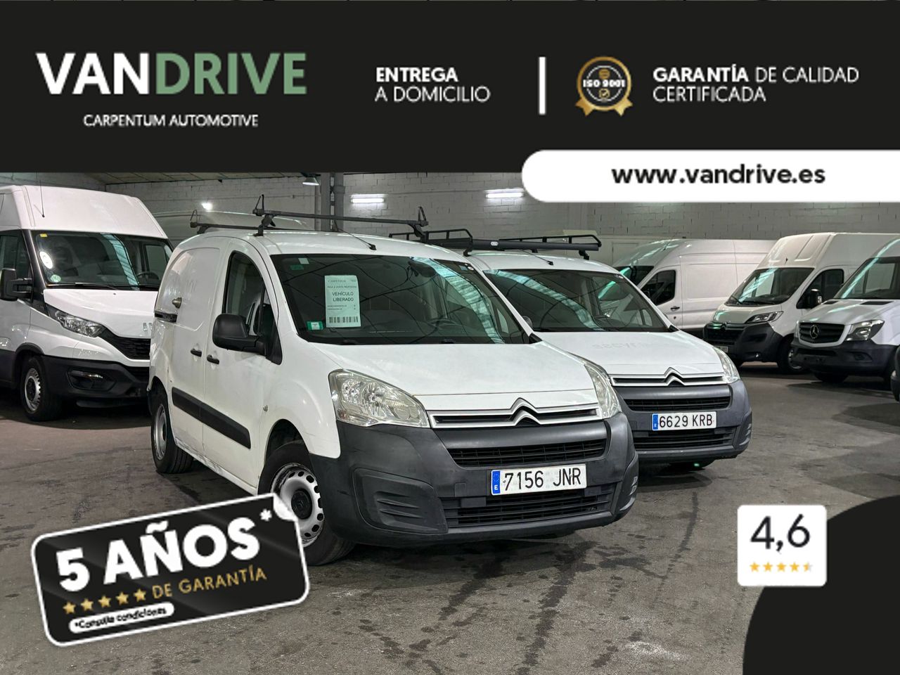 Recogida de muebles viejos en madrid  de segunda mano en Madrid - citroën berlingo 2018 /