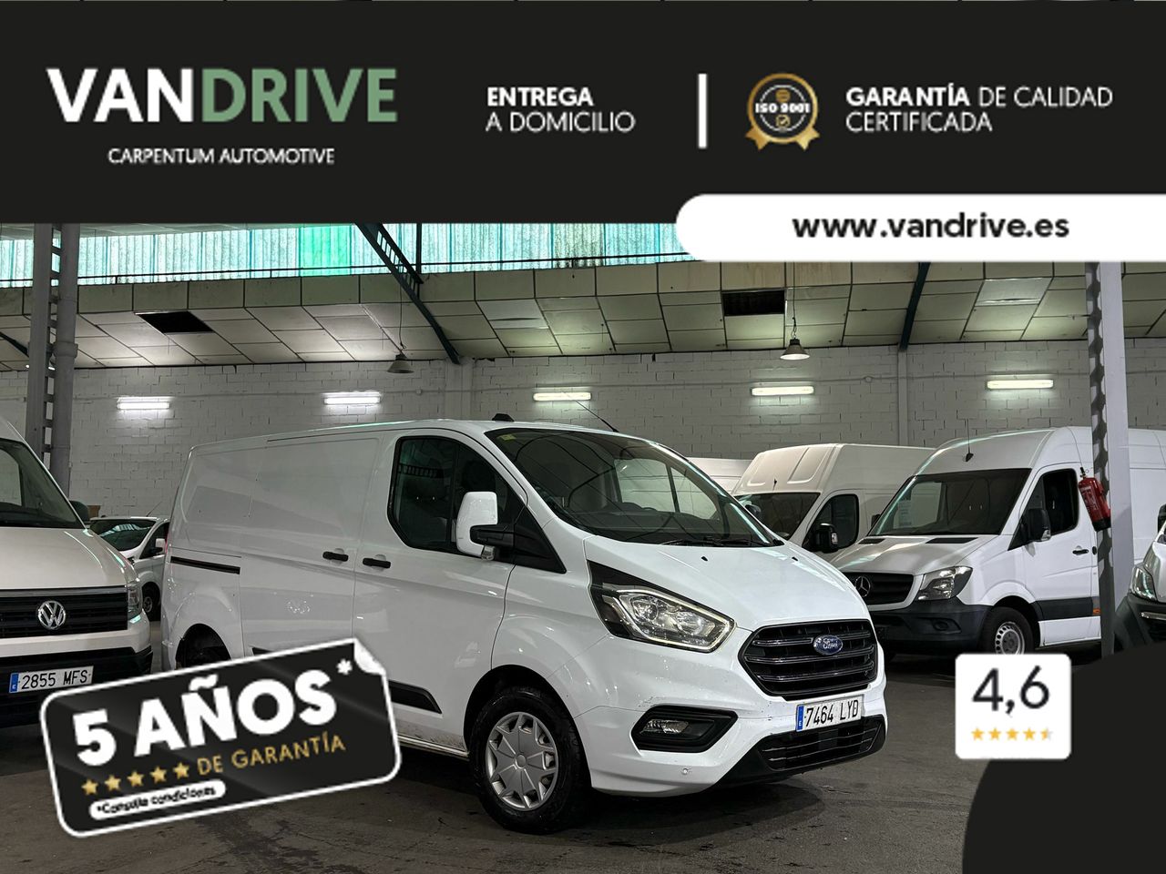 Ford transit 2022  de segunda mano - ford transit custom 2022 /