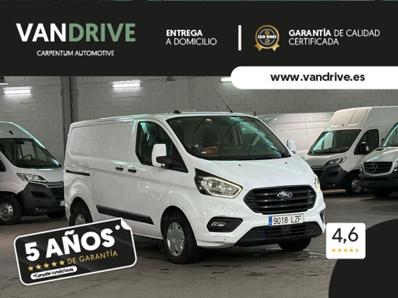 Ford transit 2022  de segunda mano - ford transit custom 2022 /
