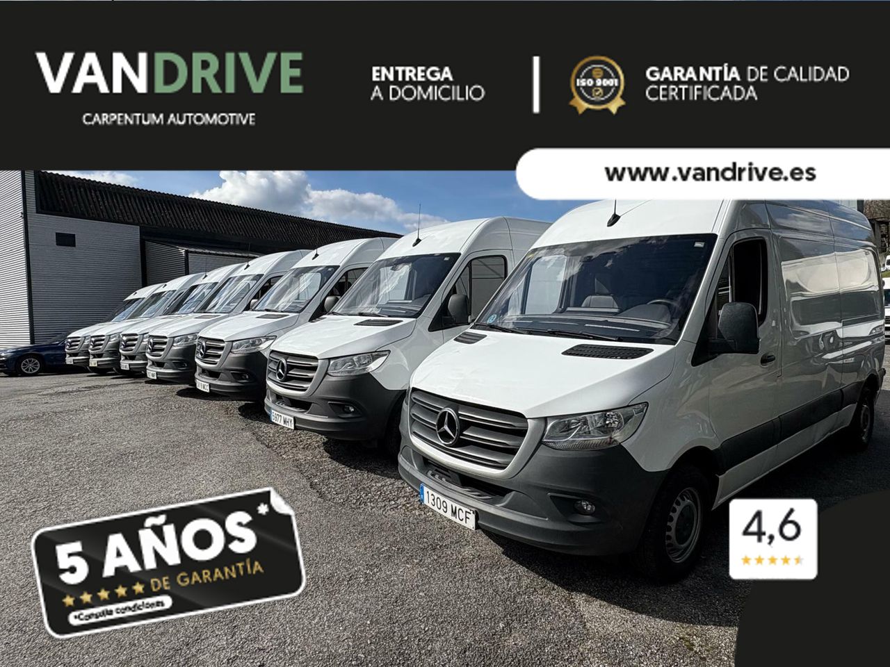 Recogida de muebles viejos en madrid  de segunda mano en Madrid - mercedes sprinter 2023 /