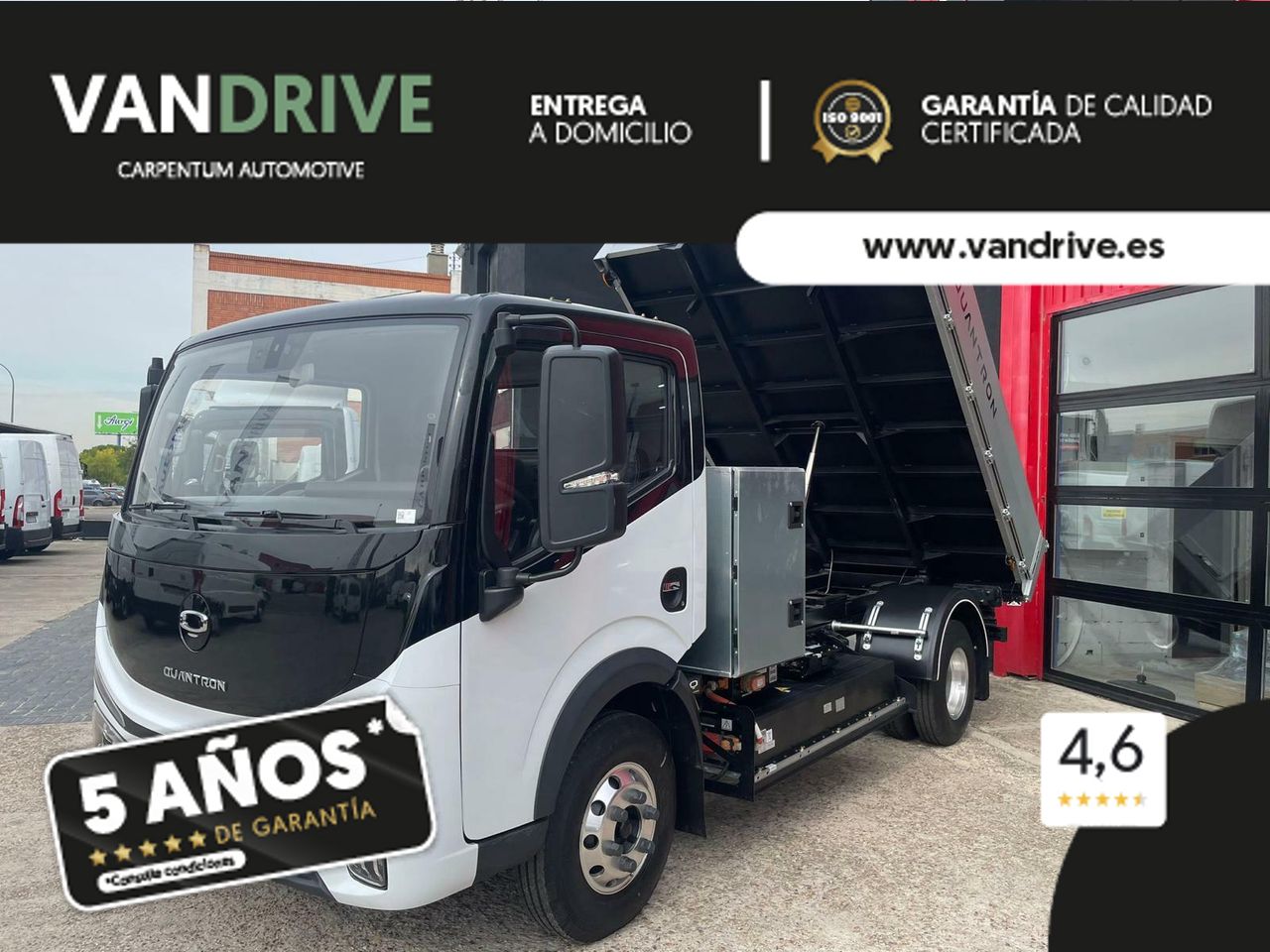 Camiones 3 ejes  de segunda mano - dongfeng box 2025 /