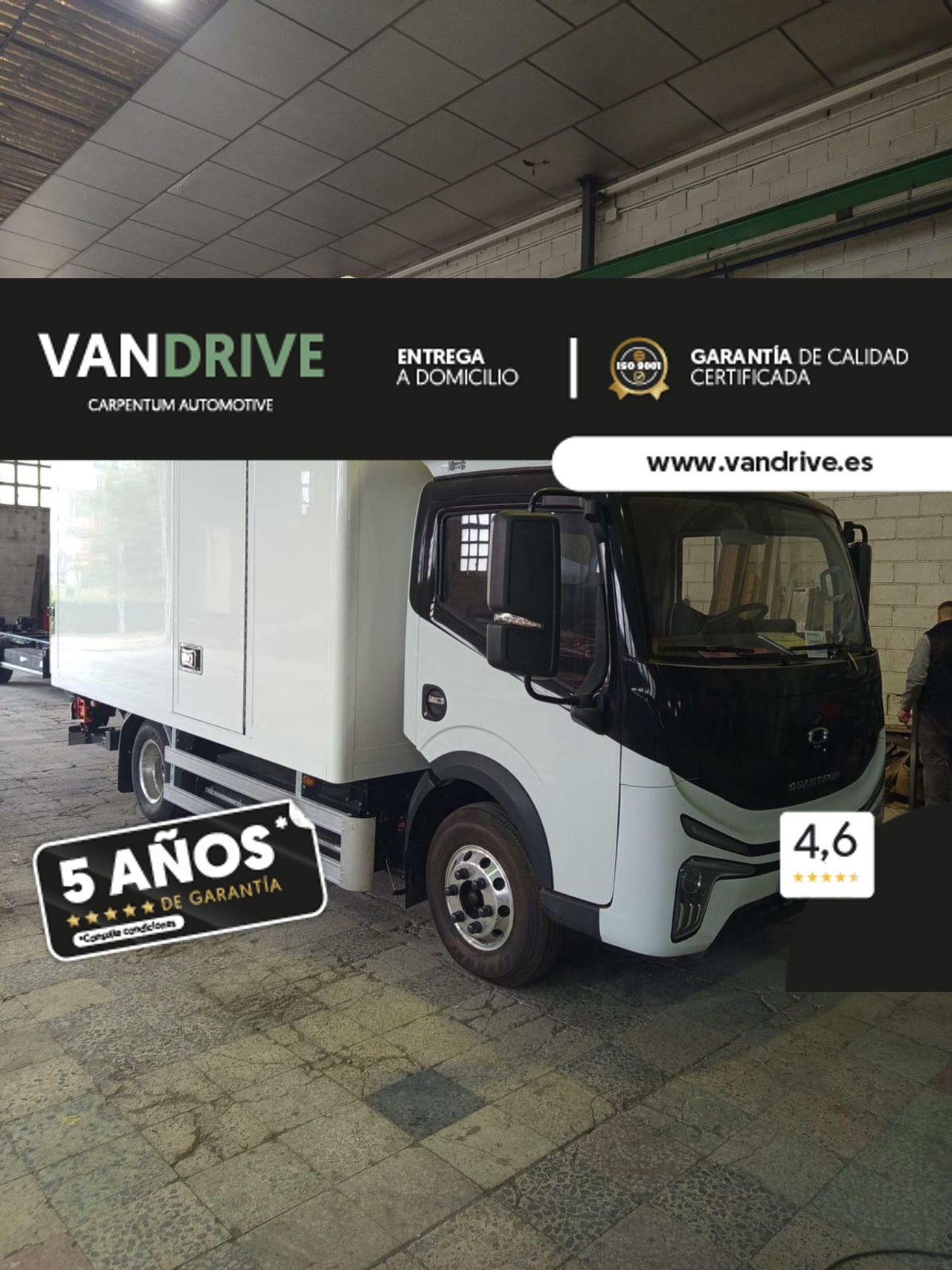Camiones 3 ejes  de segunda mano - dongfeng box 2025 /
