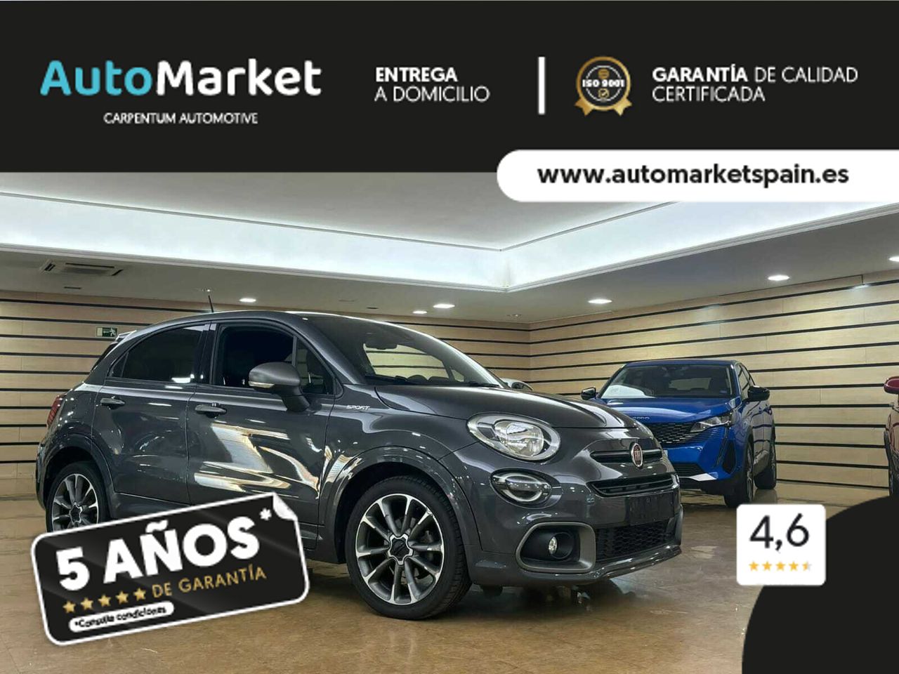 Fiat 500X Fiat 500X 1.0  Navi Sport-Leather Camera Klima PDC ...  T3 Sport 120Hp - Foto 2