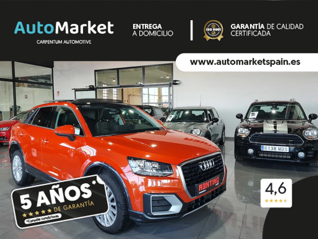 Audi Q2 Audi Q2 1.6 TDi Design Pano Aut. Navi Sport-Leather Klima PDC ... Automático - Foto 2