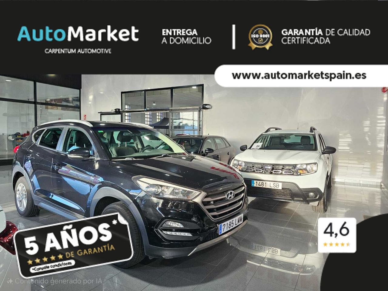 Hyundai Tucson 1.7CRDI 115CV - Foto 2