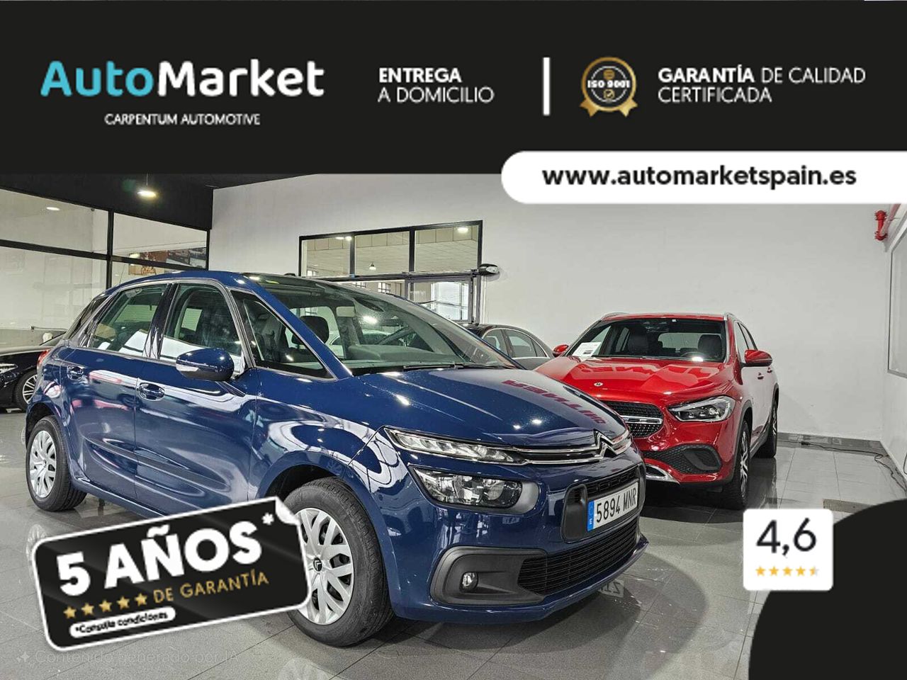 Citroën C4 Picasso 1.2PURETECH 130CV AUTOMATICO  - Foto 2