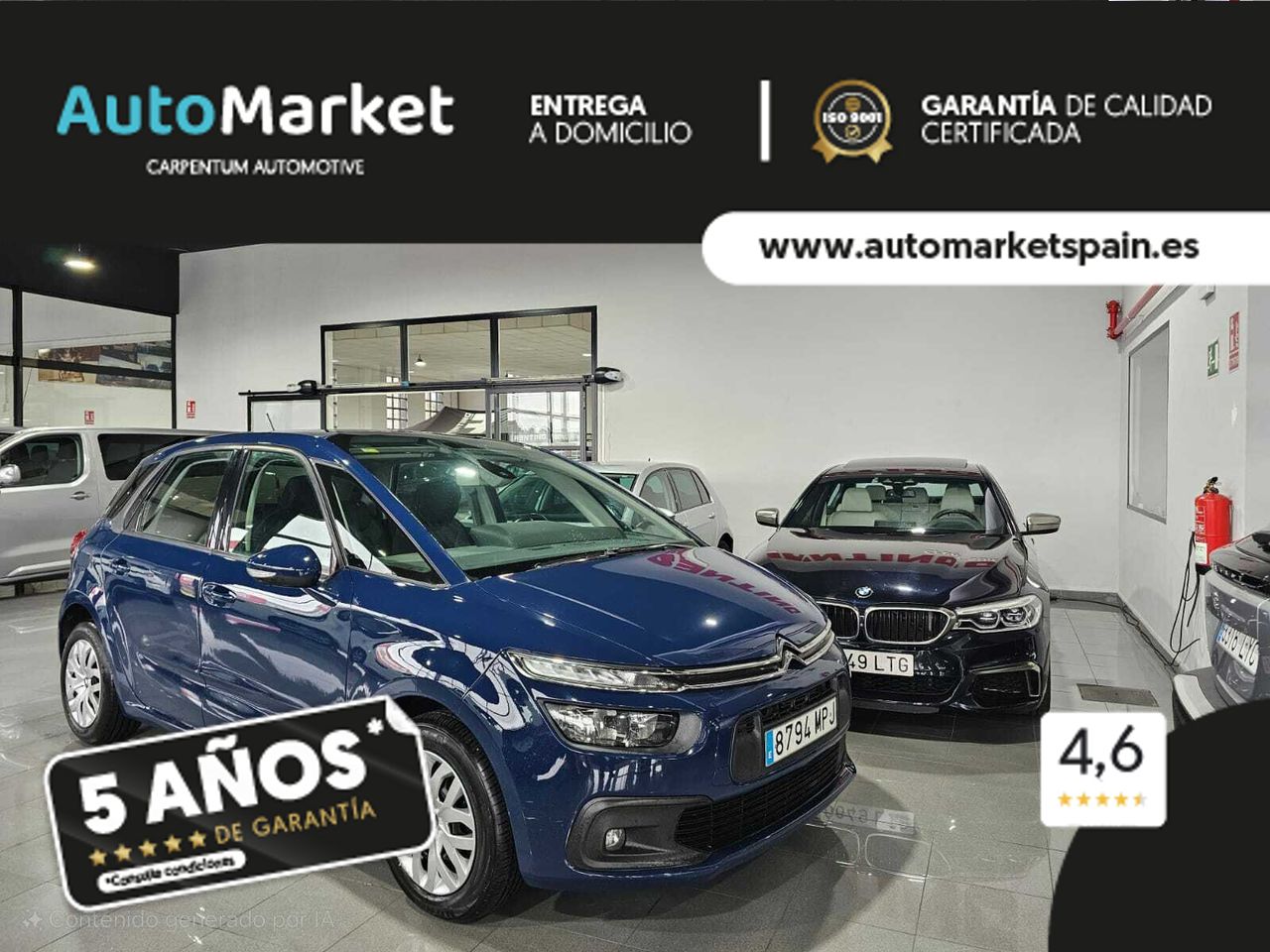 Citroën C4 Picasso 1.2 PURETECH 130CV AUTOMATICO  - Foto 2