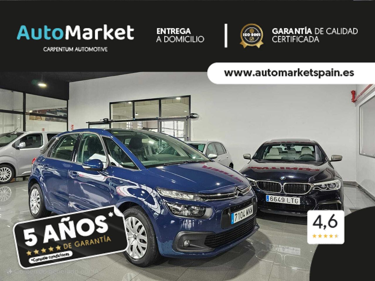 Citroën C4 Picasso 1.2PURETECH 130CV AUTOMATICO  - Foto 2