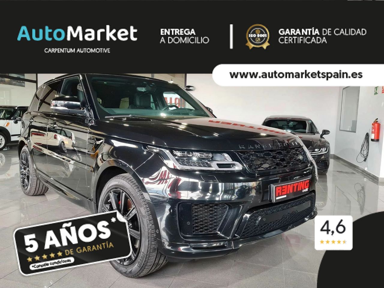 Land-Rover Range Rover Sport Land Rover Range Rover Sport 2.0 P400e PHEV Hybrid  Dynamic Pano Aut. Virtual LED- Navi Meridian Sport-Leather KeylessGo Klima PDC ... - Foto 2