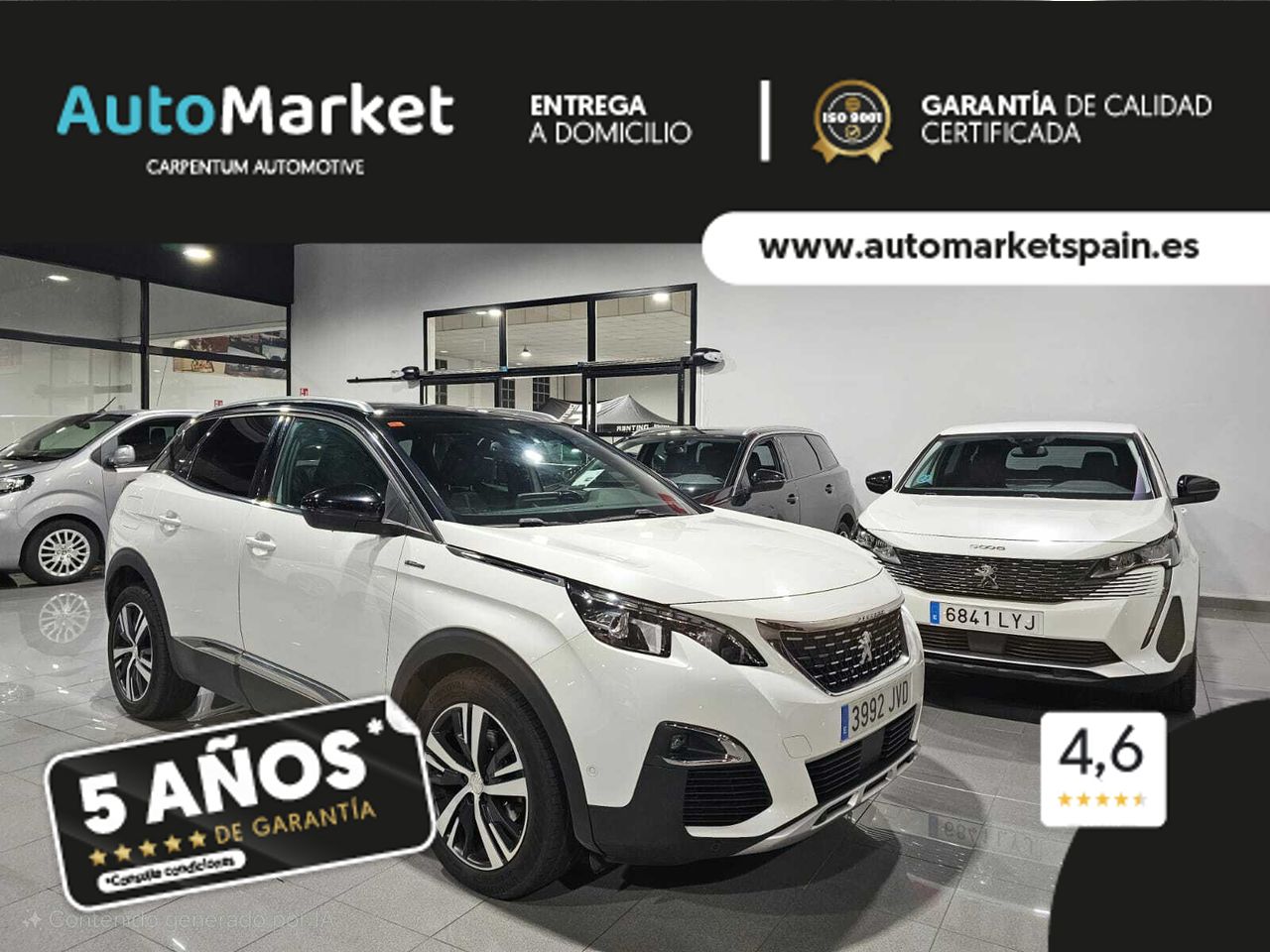 Peugeot 3008 GTLINE 2.0HDI 150CV  - Foto 2