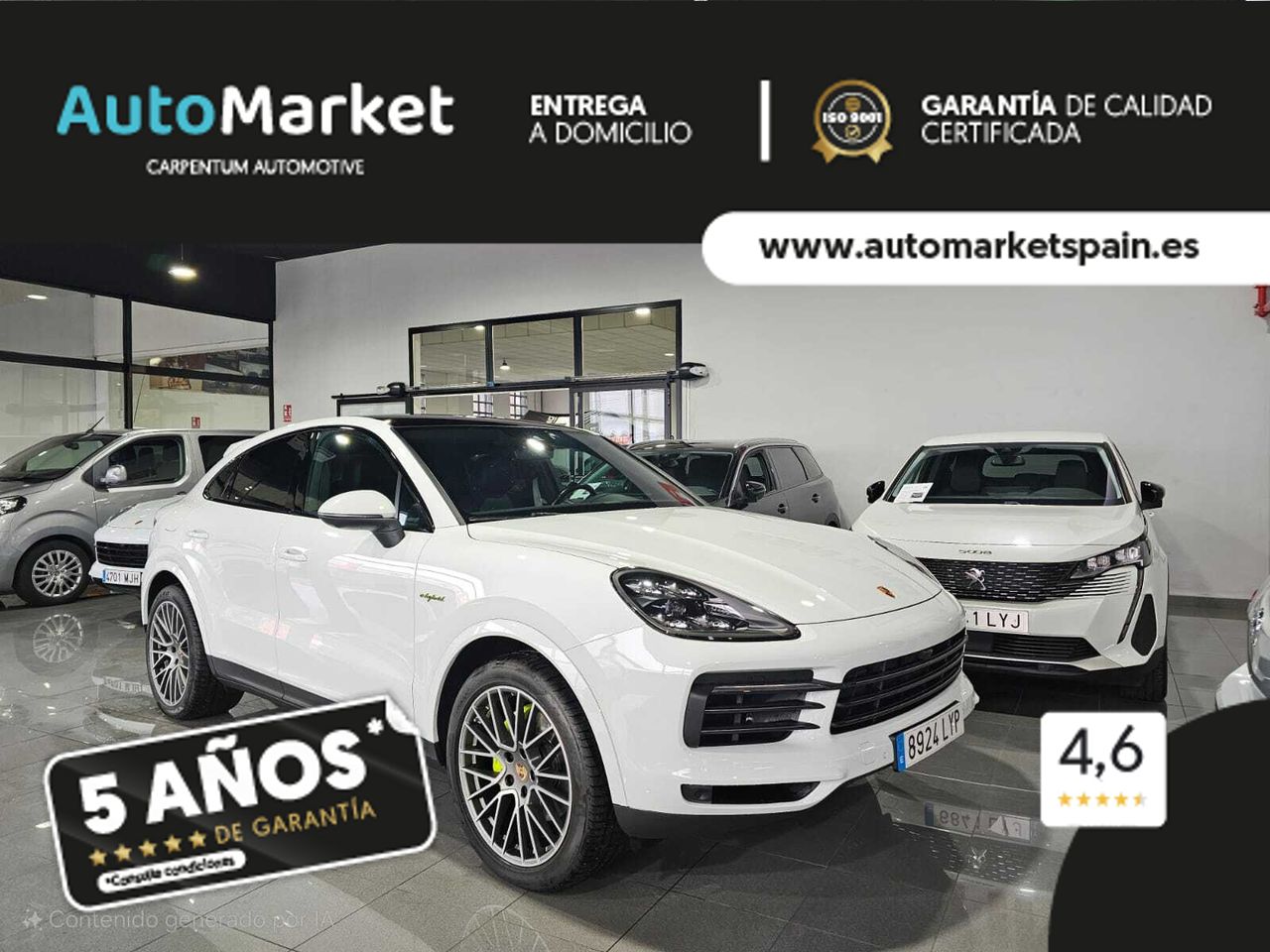 Porsche Cayenne Coupé E-Hybrid Platinum Edition  - Foto 2