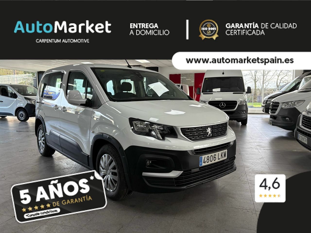 Recogida de muebles usados  de segunda mano - peugeot rifter 2020 /