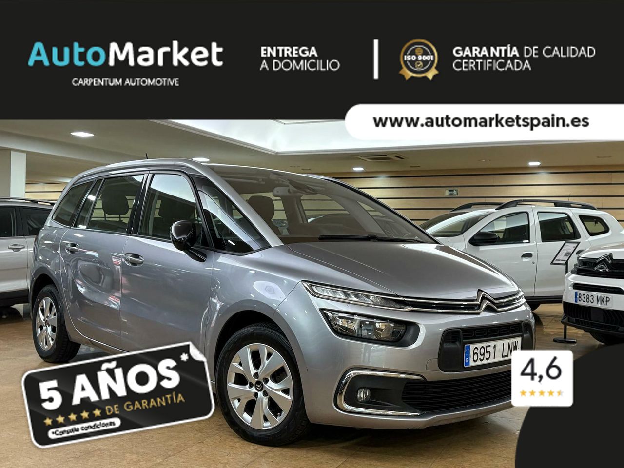 Citroën Grand C4 Spacetourer Puretech 96kw (130cv) Eatg6  - Foto 2