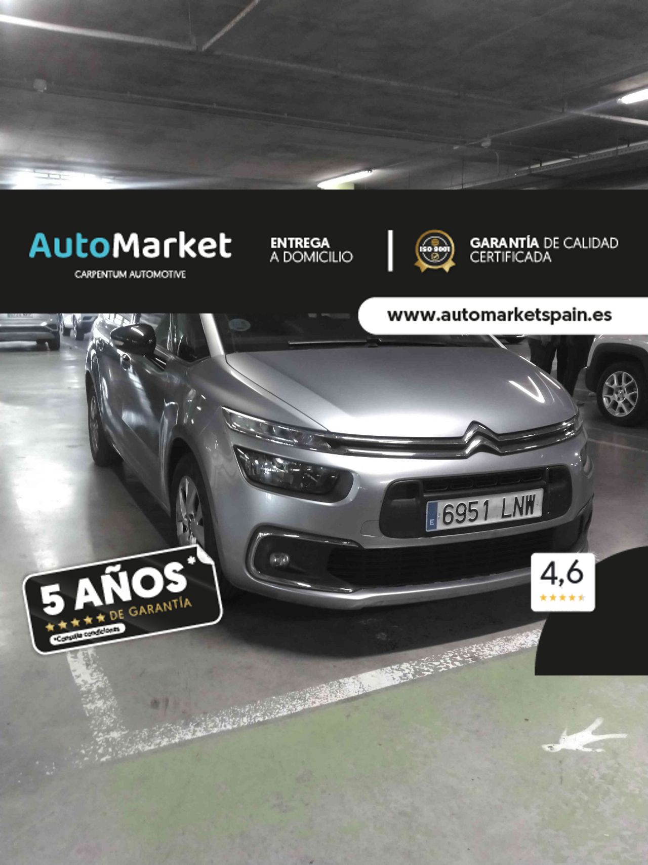 Citroen c4 segunda mano madrid  de segunda mano en Madrid - citroën grand c4 spacetourer 2021 /